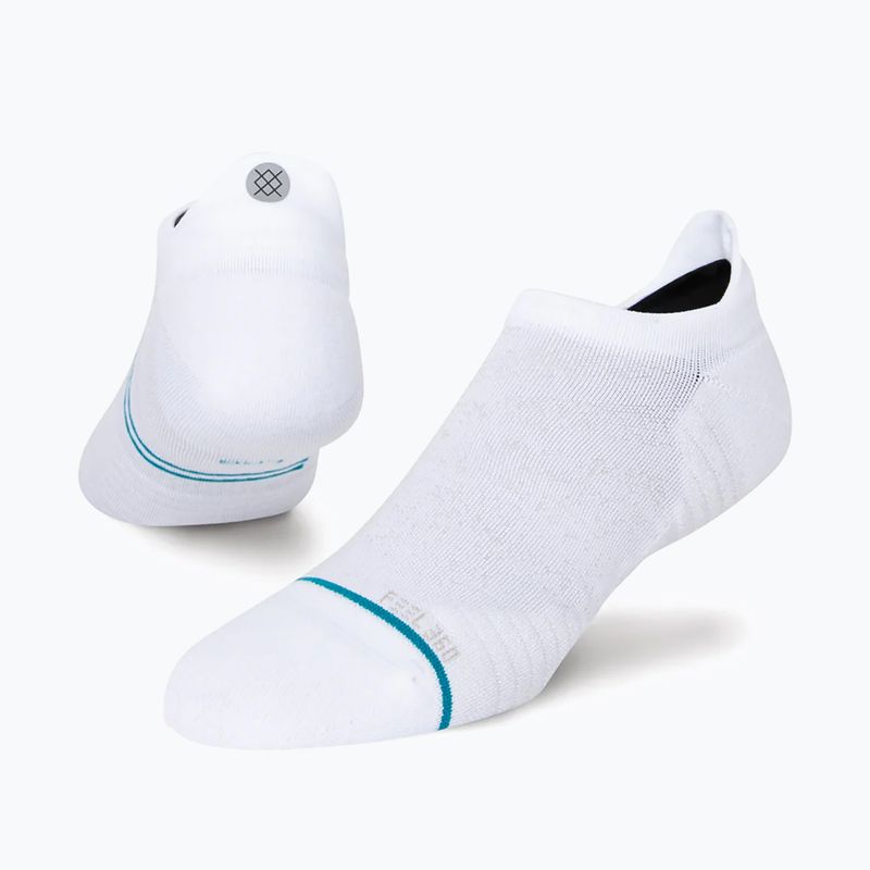 Stance Run Light Tab white running socks