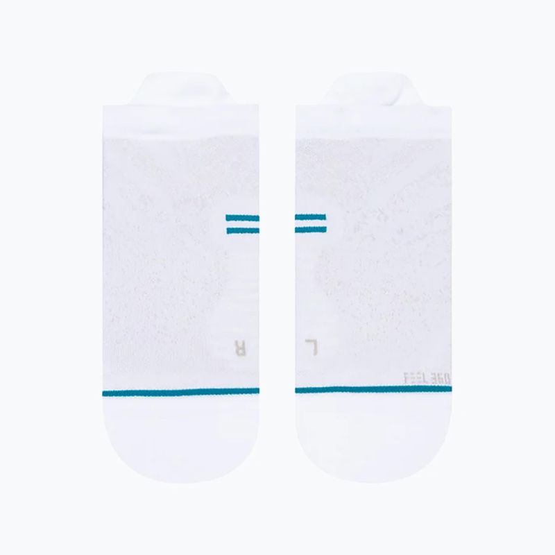 Stance Run Light Tab white running socks 2