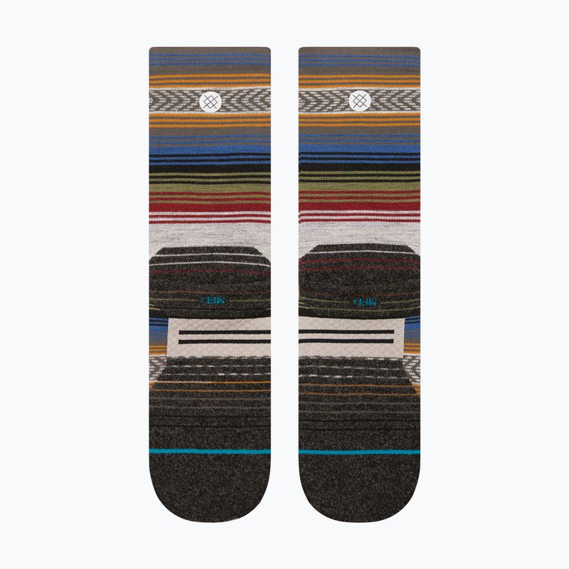 Stance Light Wool Crew running socks black/red 3