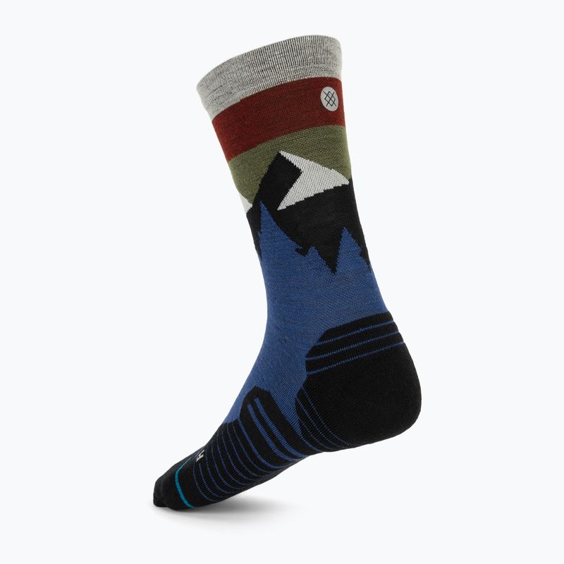 Stance Light Wool Crew running socks cobalt blue 2