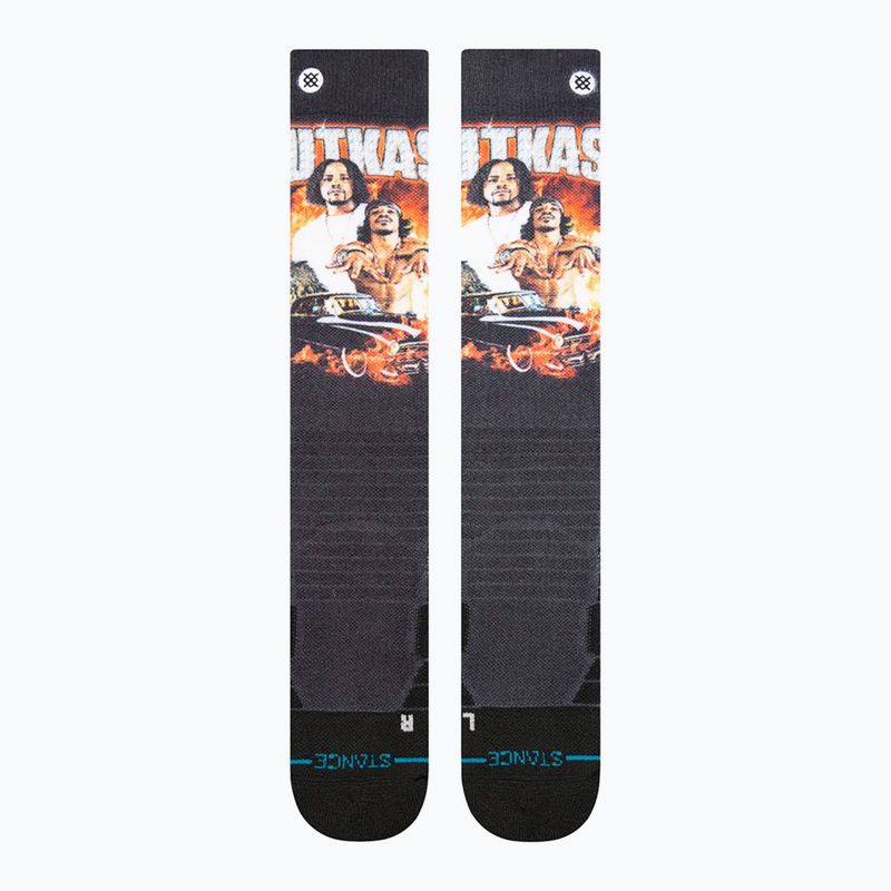 Stance X Outkast Stankonia Mid Poly Snow multicolor ski socks 2
