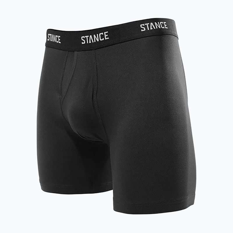 Men's Stance Solid Brief Boxers black