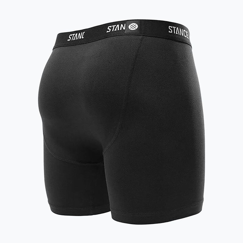 Men's Stance Solid Brief Boxers black 2