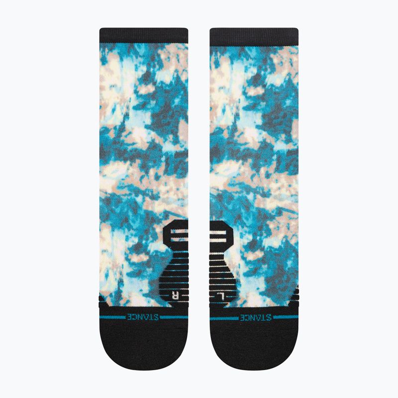 Stance Serengeti Light Crew teal socks 2