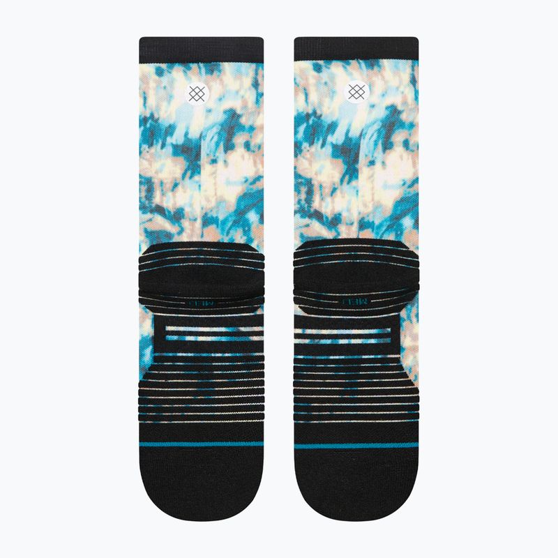 Stance Serengeti Light Crew teal socks 3