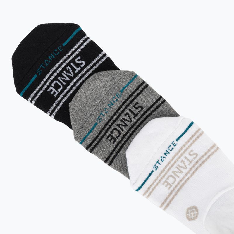 Stance Vital No Show socks 3 pairs multicolour 6