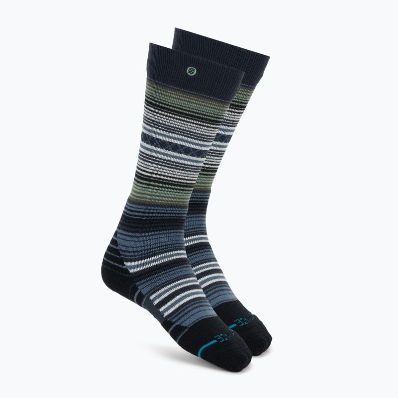 Children's ski socks Stance Curren St Mid Wool Snow sea/blue