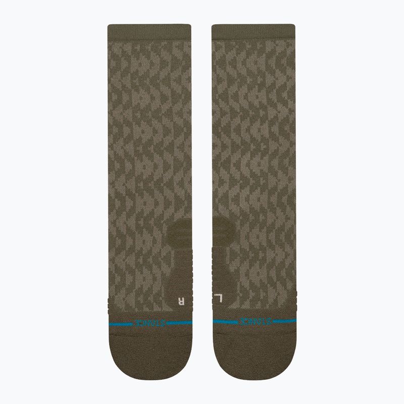 Socks Stance Digzig Light Crew olive 2