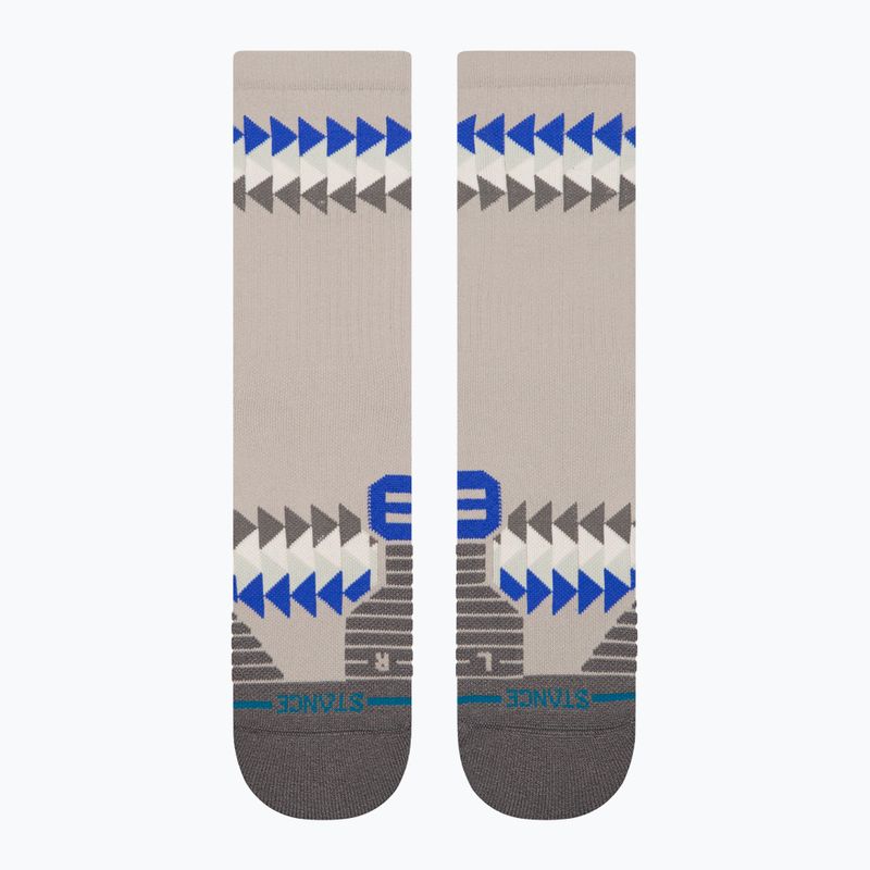 Socks Stance Triad Mid Ribbed Crew grey 2