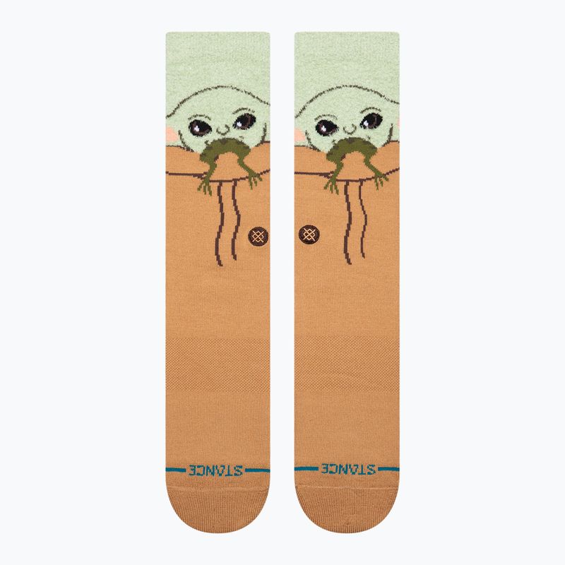Socks Stance Grogu Hungry Crew green 2