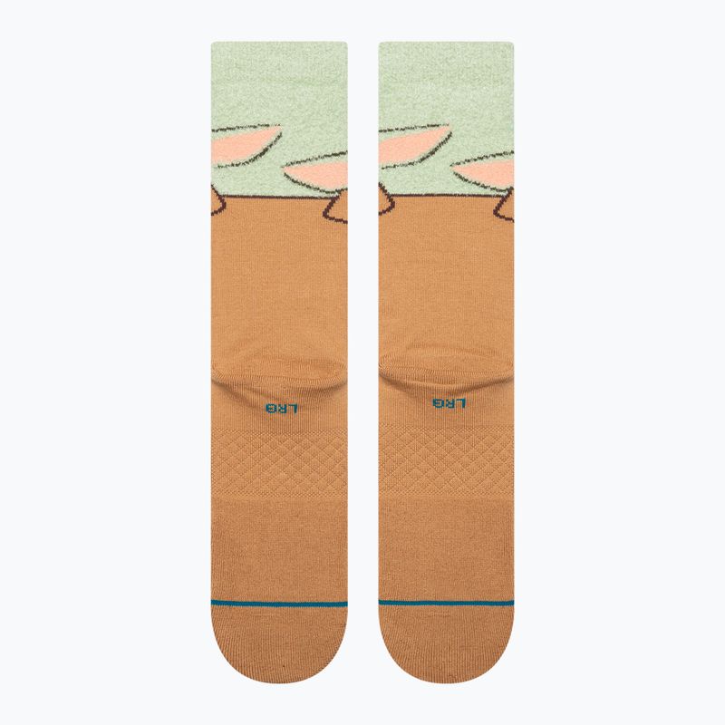 Socks Stance Grogu Hungry Crew green 3
