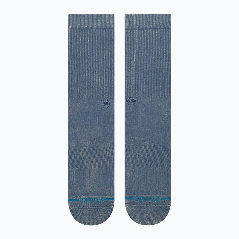 Socks Stance Icon Dyed Crew sea/blu 2