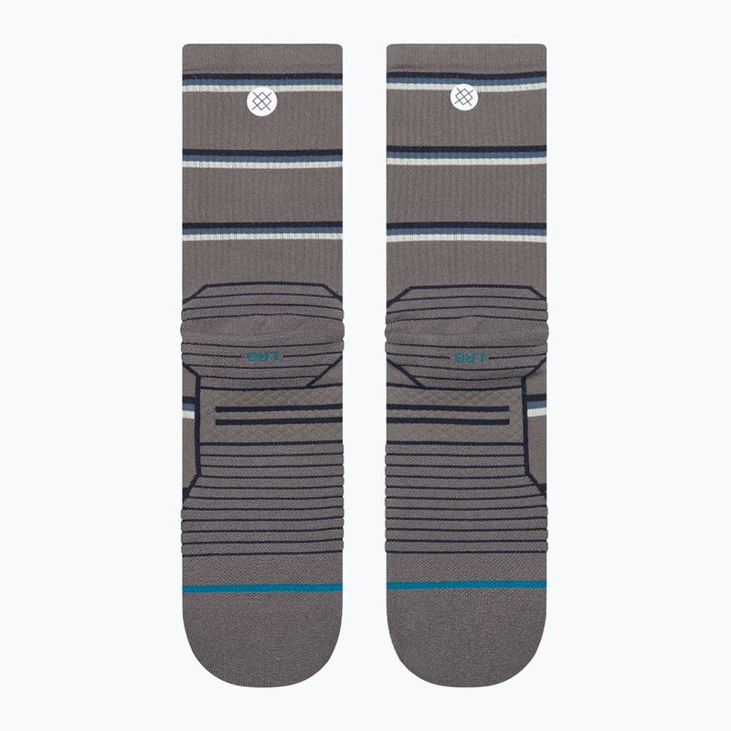 Socks Stance Multistripe Run Ribbed Crew dark/grey 3
