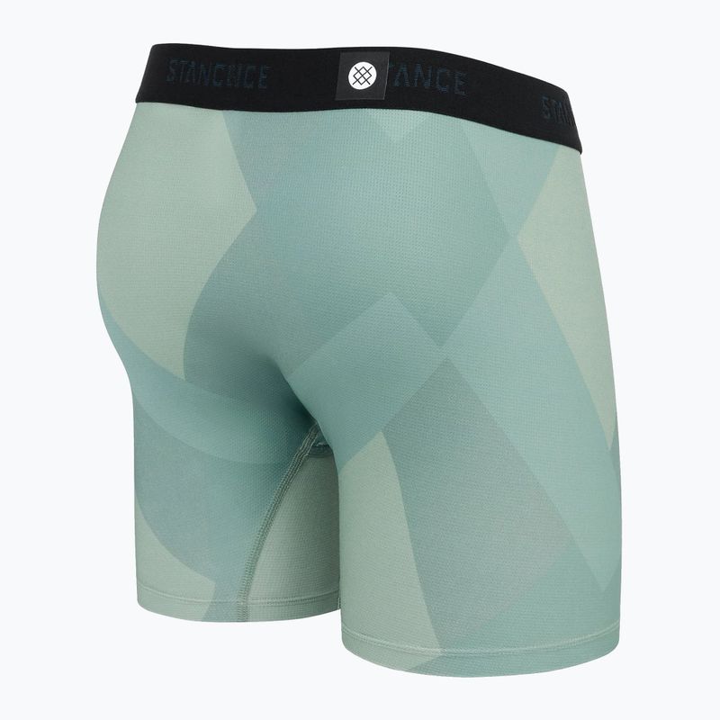Boxers Stance Blocked Performance Wholester green 2