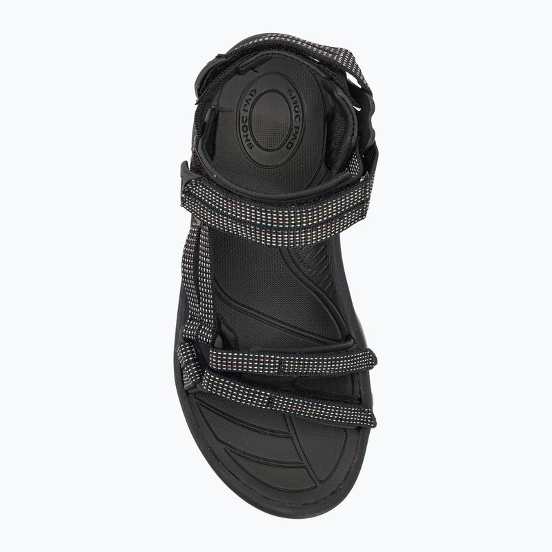Teva Terra Fi Lite city lights black/pastel women's sandals 6
