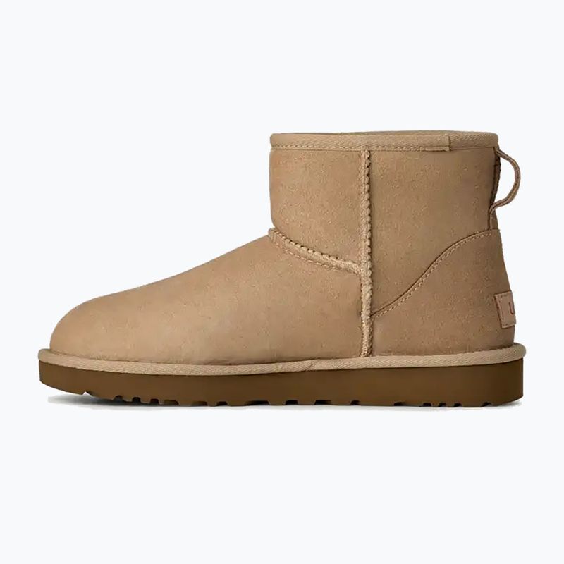 Women's snow boots UGG Classic Mini II sand 3