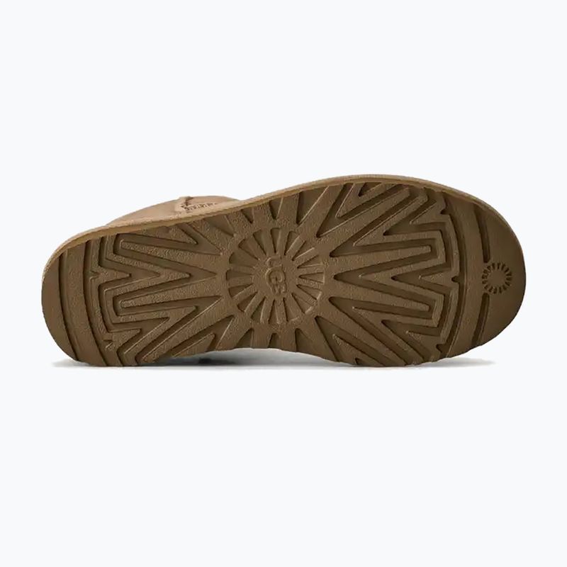 Women's snow boots UGG Classic Mini II sand 5