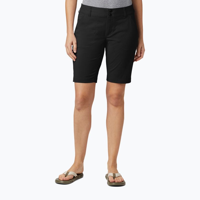 Columbia women's Satuday Trail Long trekking shorts black 1579881010