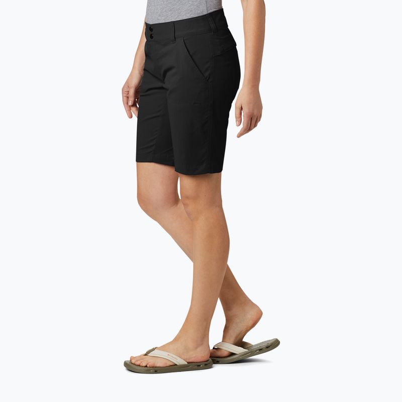 Columbia women's Satuday Trail Long trekking shorts black 1579881010 3