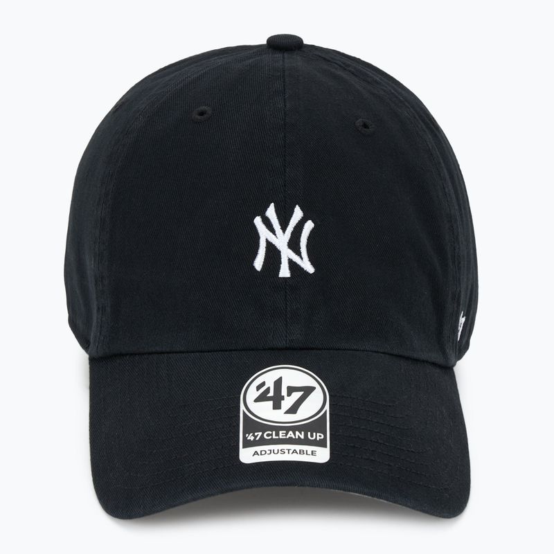 47 Brand MLB New York Yankees Base Runner cap CLEAN UP black 2