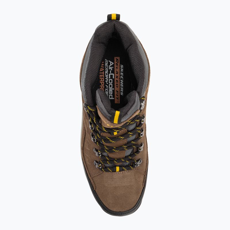 SKECHERS Relment Pelmo khaki men's trekking shoes 6