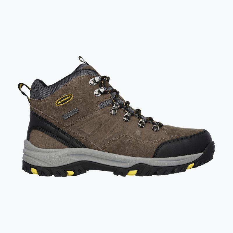 SKECHERS Relment Pelmo khaki men's trekking shoes 8