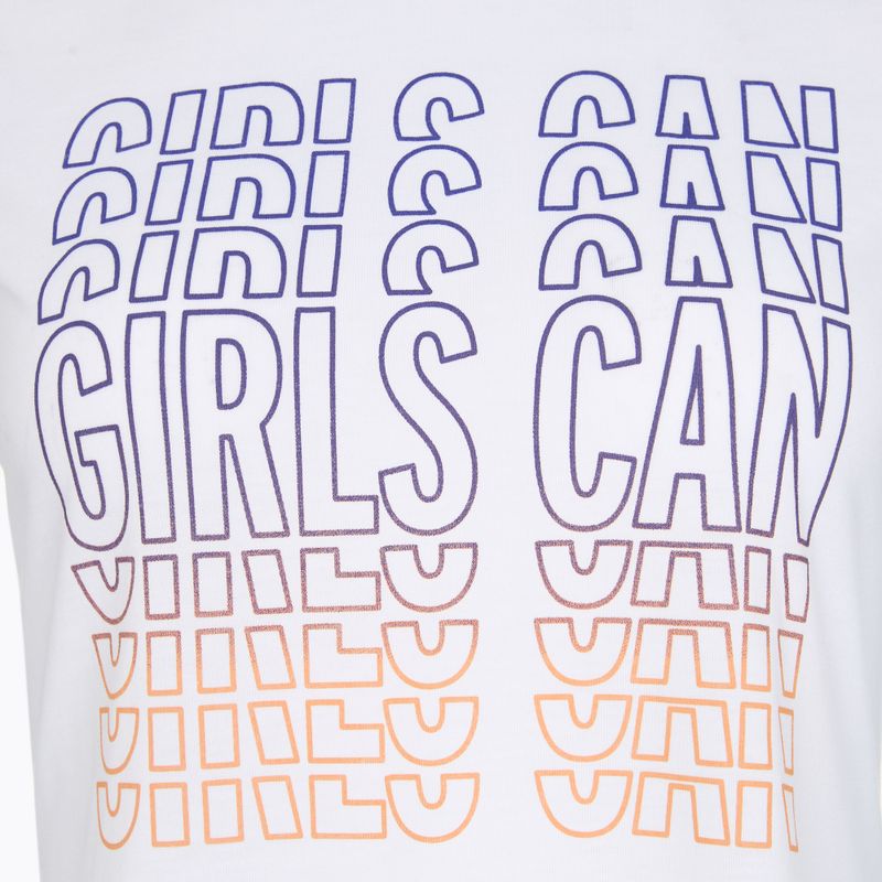 Brooks International Women's Day running shirt white/purple/orange 4