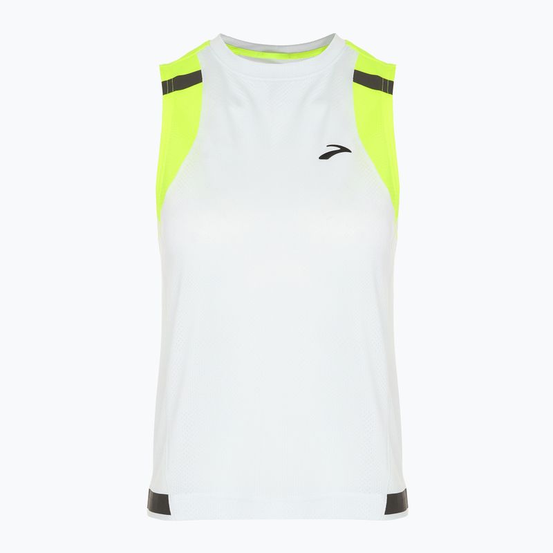 Women's Brooks Carbonite Tank running shirt icy grey/nightlife jacquard