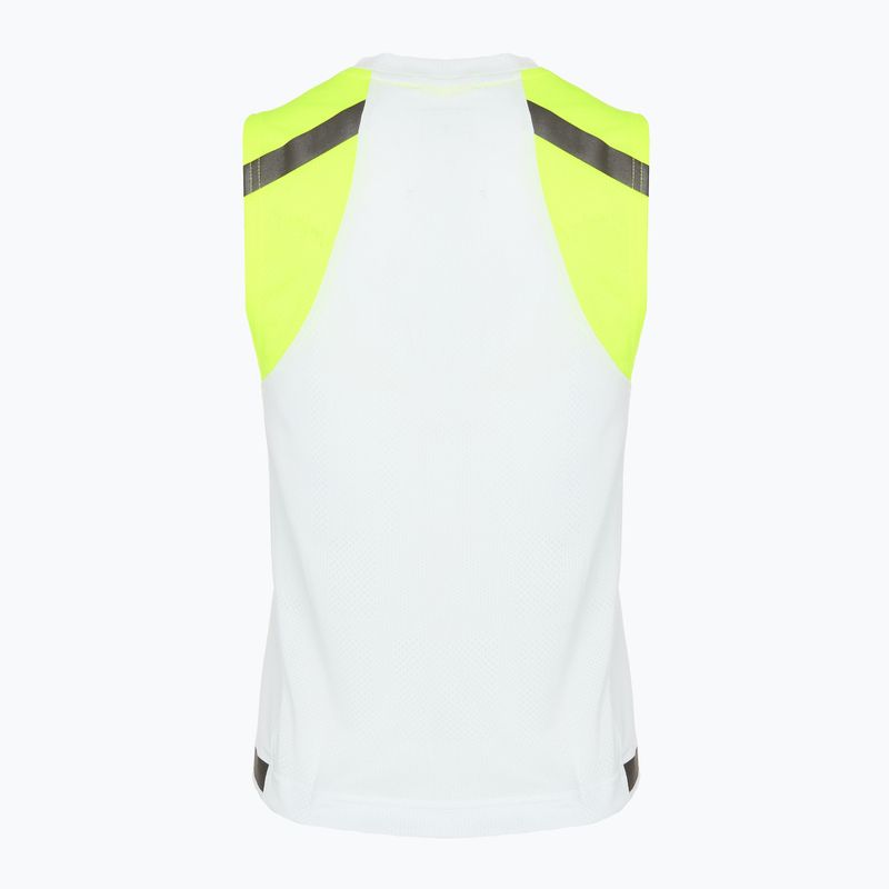 Women's Brooks Carbonite Tank running shirt icy grey/nightlife jacquard 2