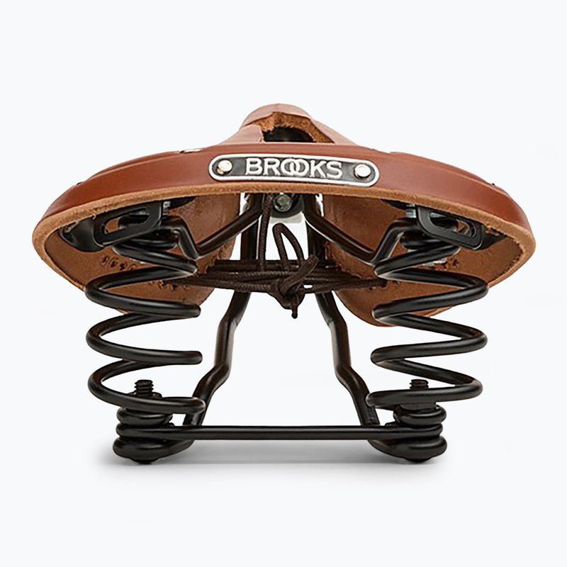 Brooks England Flyer Carved honey bicycle saddle 5