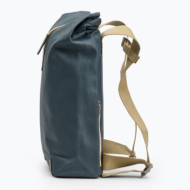 Brooks England Pickwick Cotton Canvas 26 l dark blue/black urban backpack 4