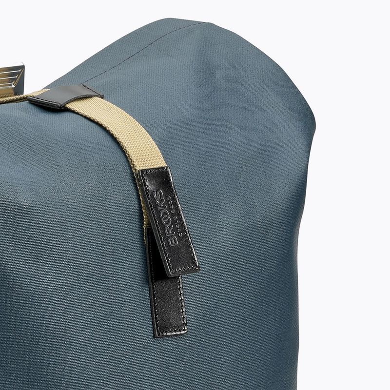 Brooks England Pickwick Cotton Canvas 26 l dark blue/black urban backpack 8