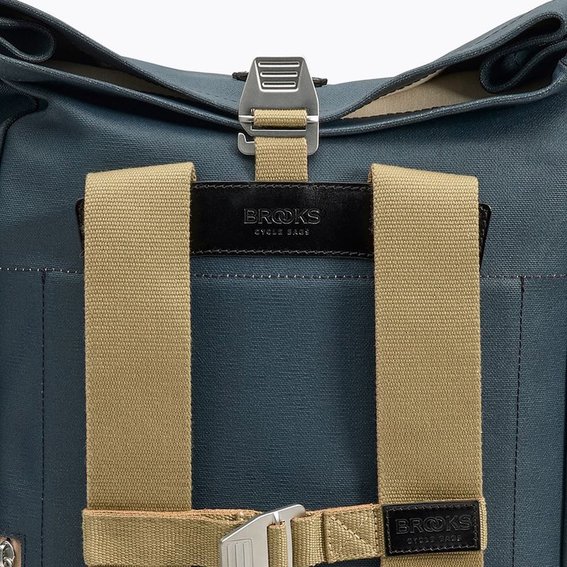 Brooks England Pickwick Cotton Canvas 26 l dark blue/black urban backpack 10