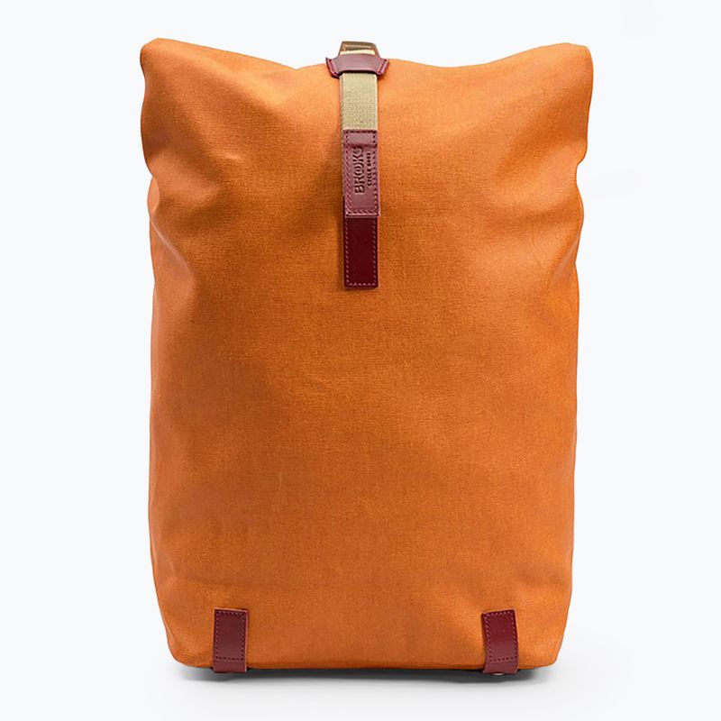 Brooks England Pickwick Cotton Canvas 26 l goose beak/marron urban backpack
