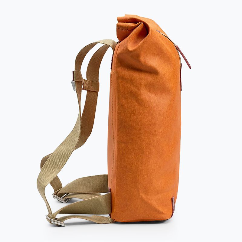 Brooks England Pickwick Cotton Canvas 26 l goose beak/marron urban backpack 5