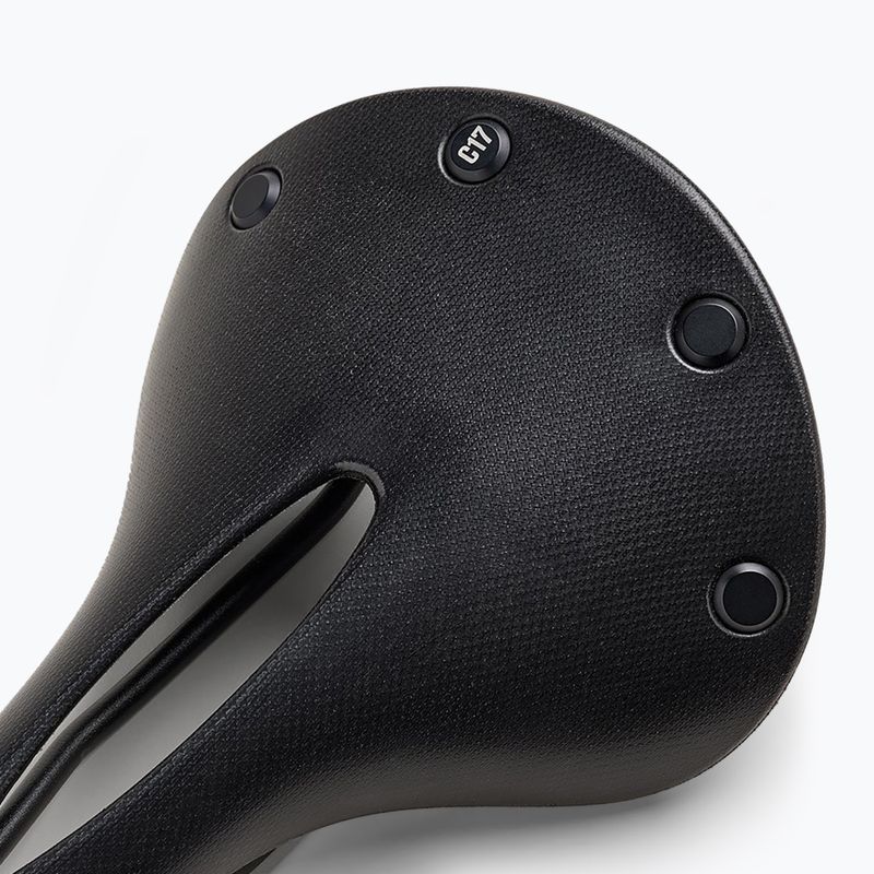 Brooks England C17 Carved black bicycle saddle 3
