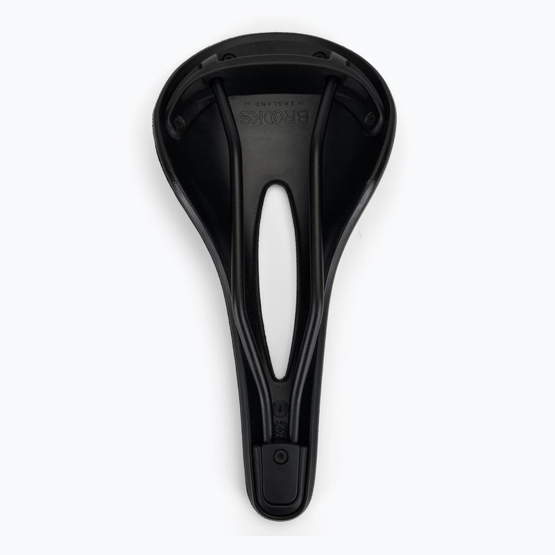 Brooks England C15 Carved black bicycle saddle 4