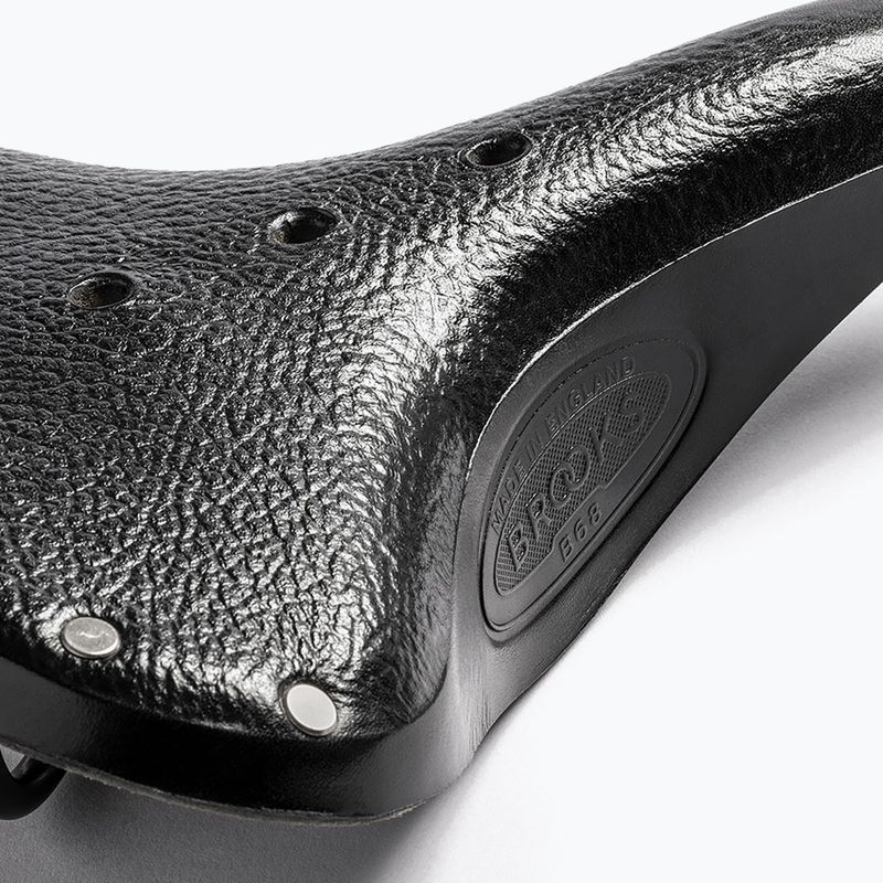 Brooks England B68 black bicycle saddle 5