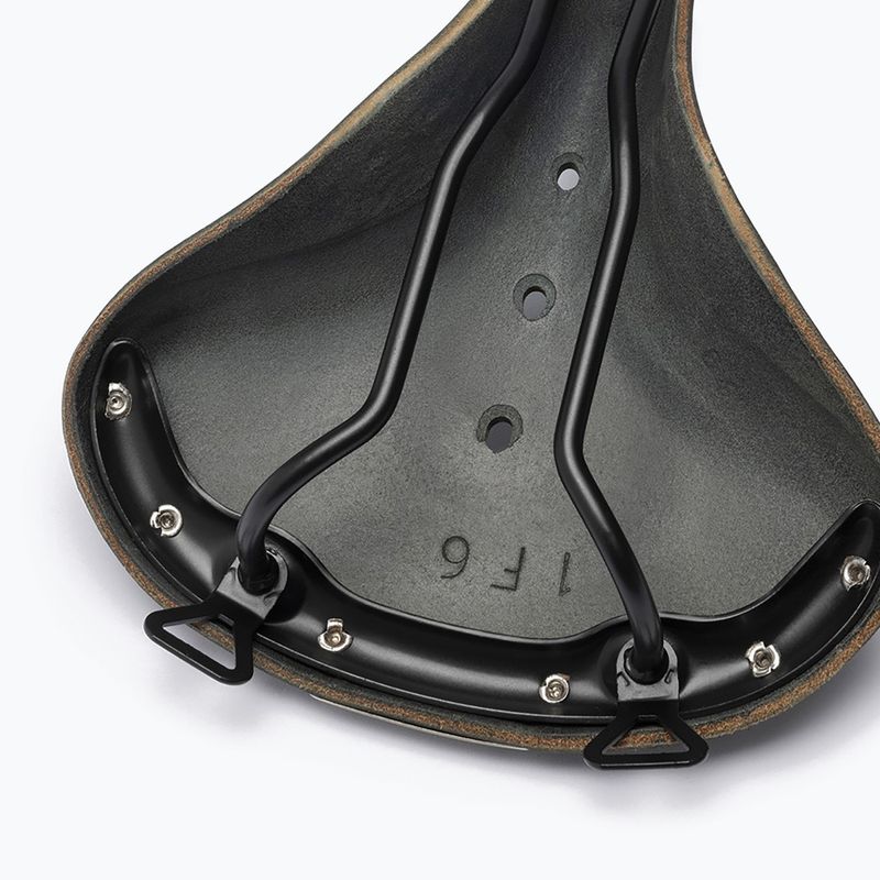 Brooks England B68 black bicycle saddle 6
