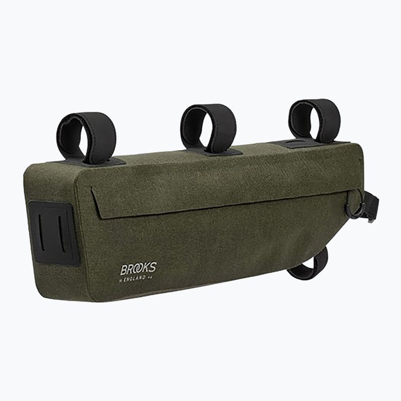 Brooks England Scape 3 l mud green bicycle frame bag 2
