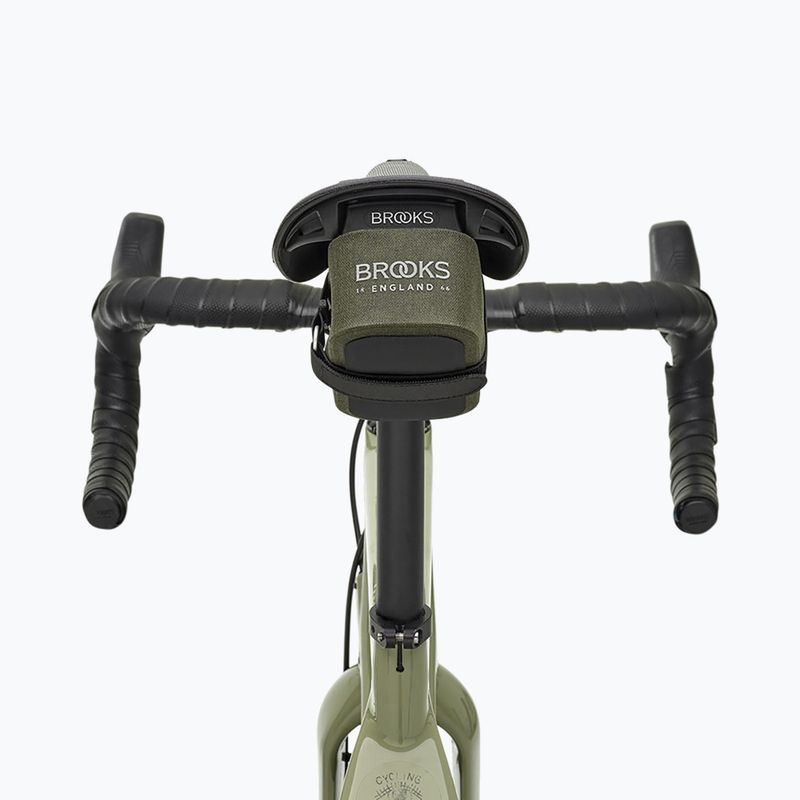Brooks England Scape Pocket Bike Seat Bag 0.7 l mud green 5