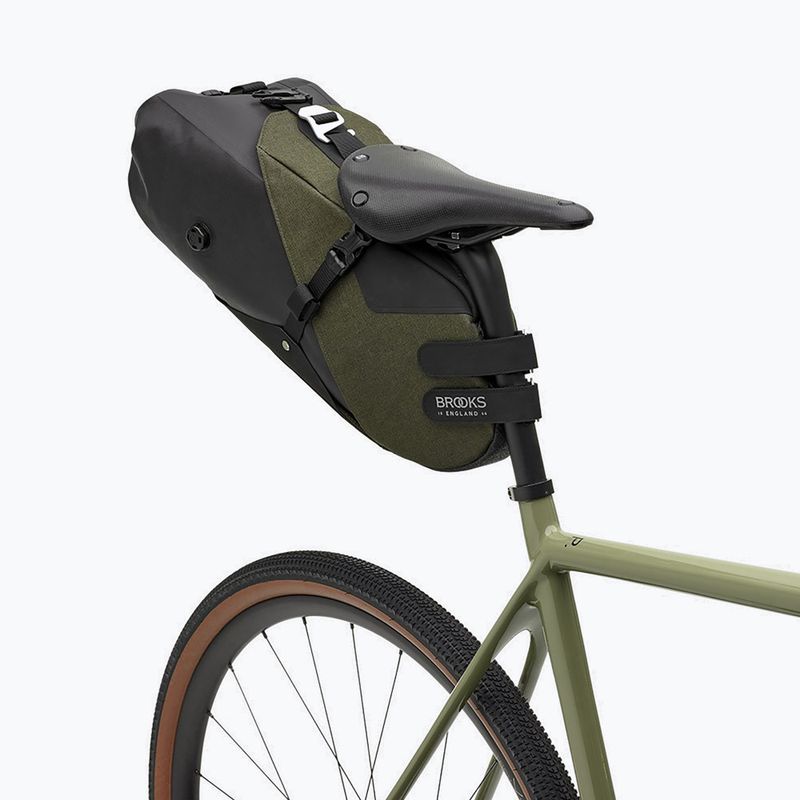 Brooks England Scape Seat Bike Bag 8 l mud green 7