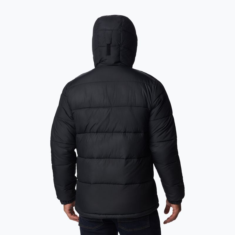Columbia Pike Lake Hooded men's down jacket black 1738032 2