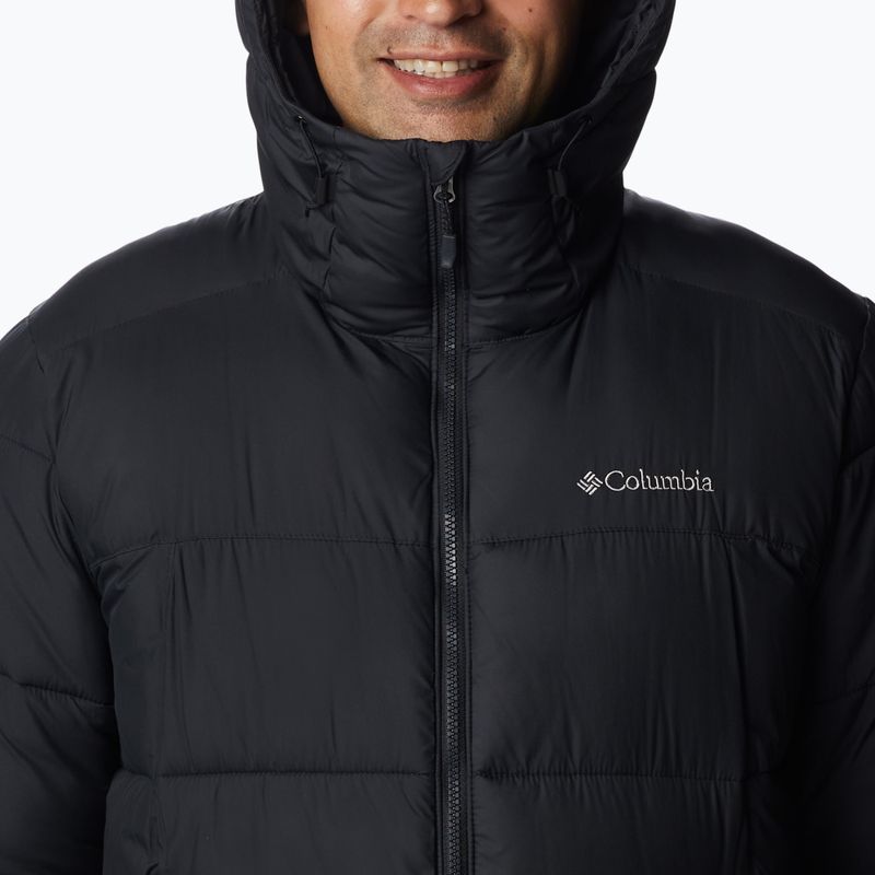 Columbia Pike Lake Hooded men's down jacket black 1738032 5