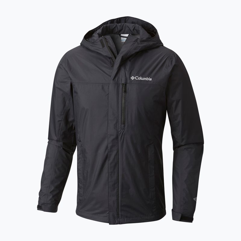 Columbia Pouring Adventure 010 men's rain jacket black 1760061 6