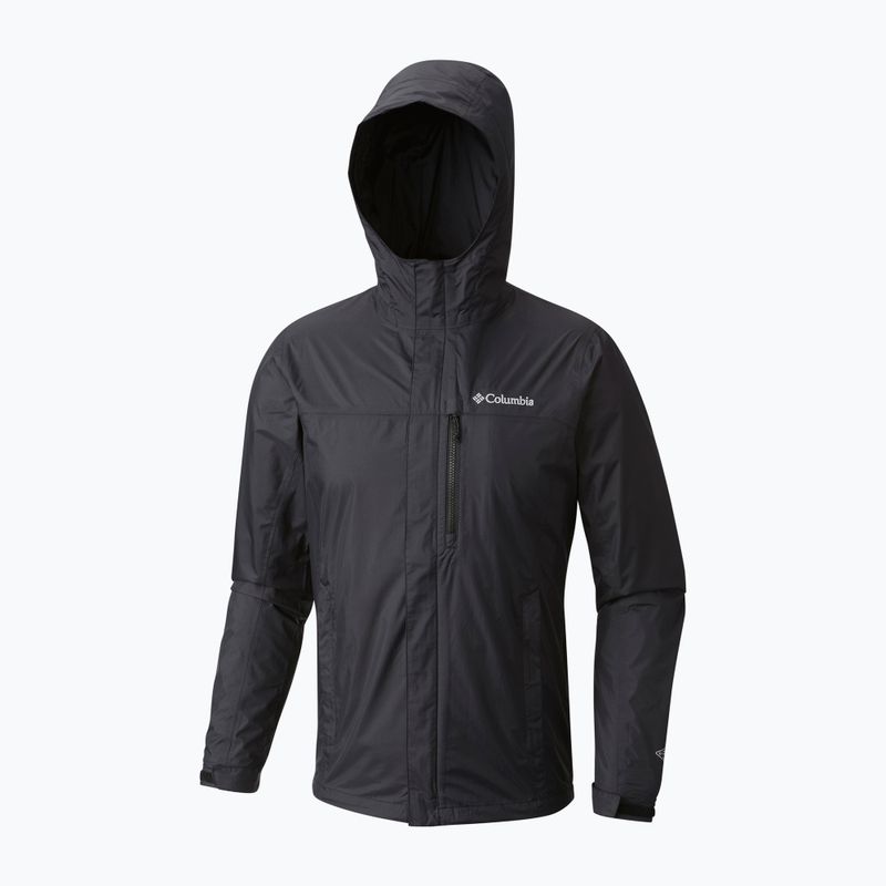 Columbia Pouring Adventure 010 men's rain jacket black 1760061 8