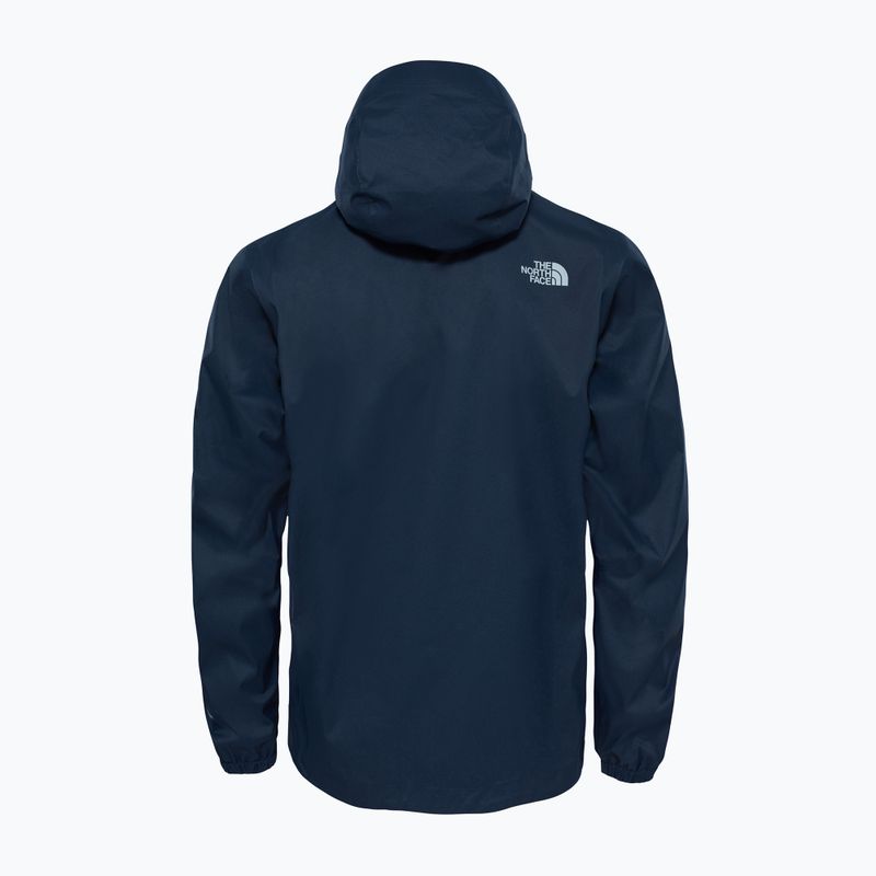 Men's rain jacket The North Face Quest navy blue NF00A8AZH2G1 2