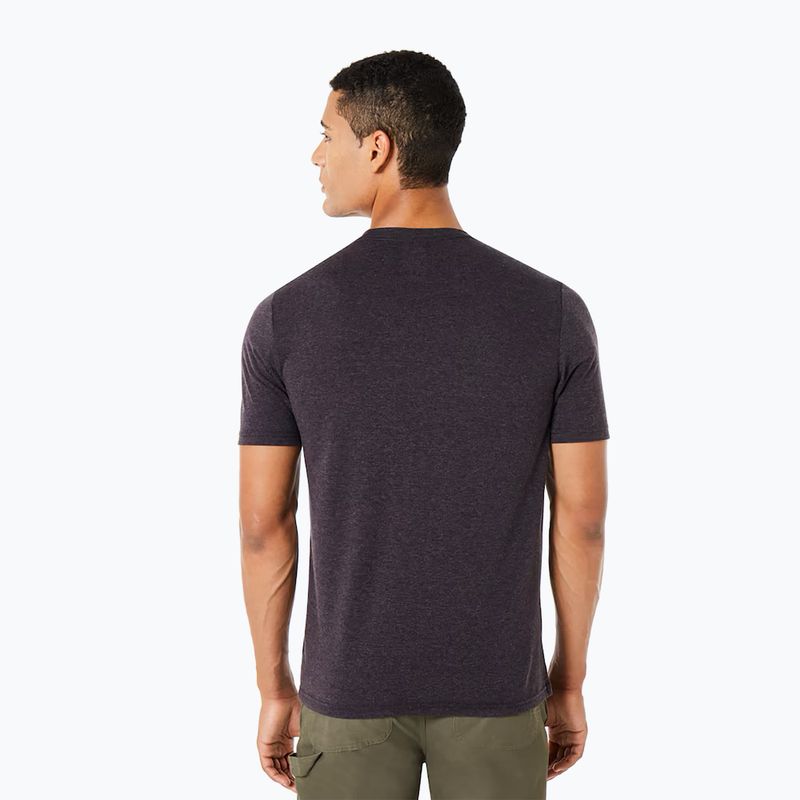 Oakley men's O-Bold Ellipse blackout lt htr t-shirt 3