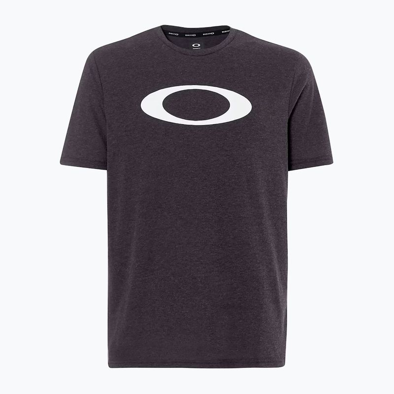 Oakley men's O-Bold Ellipse blackout lt htr t-shirt 5