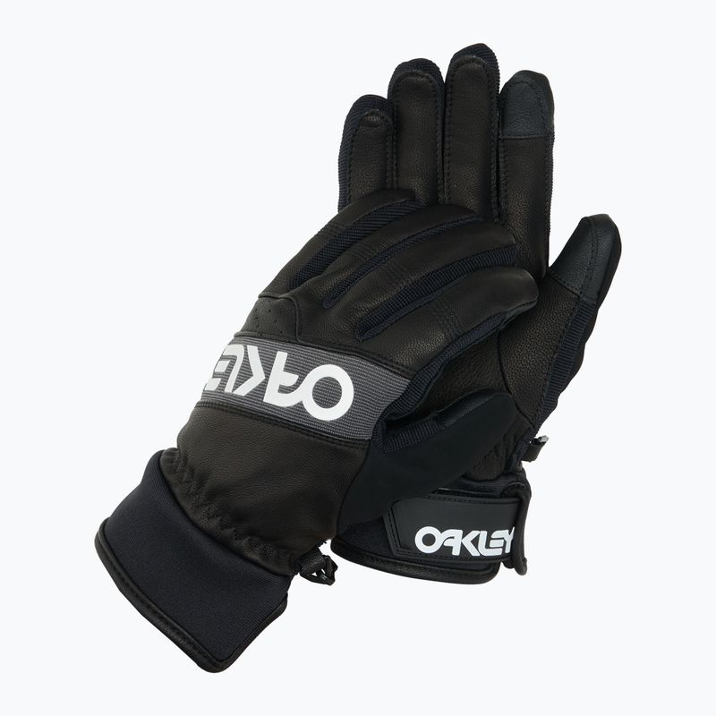 Men's Oakley Factory Winter Gloves 2.0 blackout ski gloves